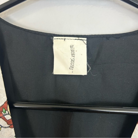 Vintage Looney Tunes Holiday Christmas Poly Vest Y2K 1993 Size Small/Medium - Picture 10 of 11